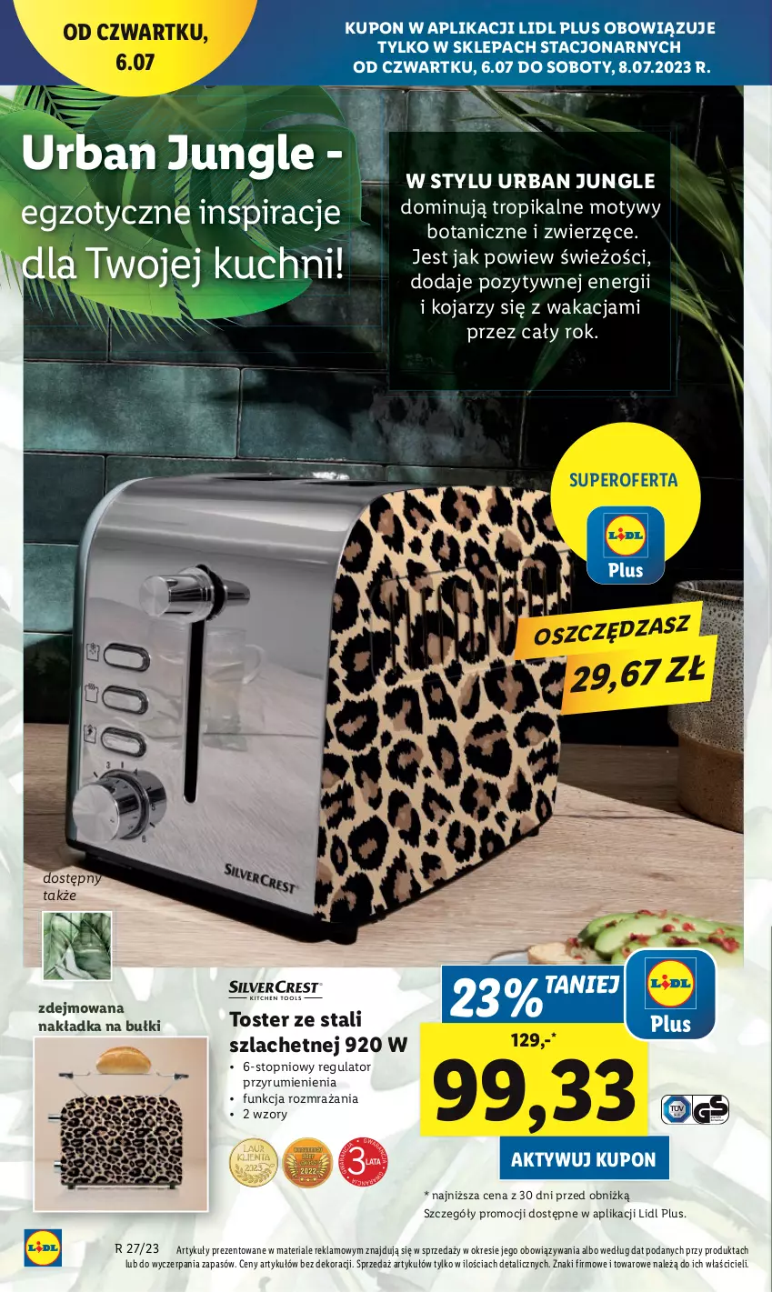 Gazetka promocyjna Lidl - GAZETKA - ważna 06.07 do 08.07.2023 - strona 70 - produkty: Rum, Top, Toster