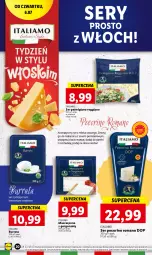 Gazetka promocyjna Lidl - GAZETKA - Gazetka - ważna od 08.07 do 08.07.2023 - strona 34 - produkty: Ser, Burrata, Mascarpone, Pecorino