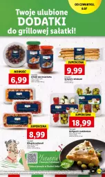 Gazetka promocyjna Lidl - GAZETKA - Gazetka - ważna od 08.07 do 08.07.2023 - strona 39 - produkty: Oliwki, Grissini, Sałat, Grill