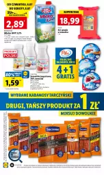 Gazetka promocyjna Lidl - GAZETKA - Gazetka - ważna od 08.07 do 08.07.2023 - strona 50 - produkty: Ryż na mleku, Ser, Ryż, Pur, Gra, Jogurt, Kawa, Mlekovita, Tarczyński, Pilos, Smoothie, Kabanos, Gouda, Olej, Mleko