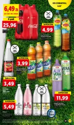 Gazetka promocyjna Lidl - GAZETKA - Gazetka - ważna od 08.07 do 08.07.2023 - strona 53 - produkty: Sok, Gin, Borówka, Premiere, Ice tea, Coca-Cola, Oranżada, Hellena, Lipton, Limonka, Herbata, Napój, Mięta, Nestea, Fa