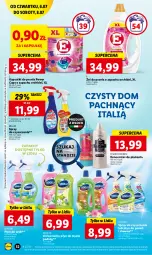 Gazetka promocyjna Lidl - GAZETKA - Gazetka - ważna od 08.07 do 08.07.2023 - strona 66 - produkty: Spray do czyszczenia, Płyn do mycia podłóg, Płyn do mycia, Sidolux, Kapsułki do prania, Płyn do szyb