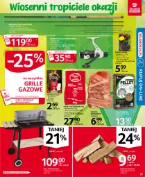 Gazetka promocyjna Selgros - Oferta przemysłowa - Gazetka - ważna od 24.03 do 24.03.2021 - strona 27 - produkty: Drewno opałowe, Wrotki, Półka, Pellet, Grill