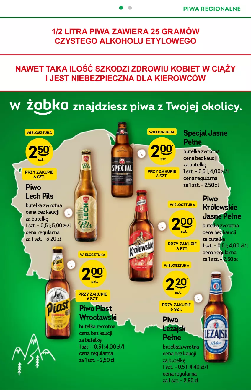 Gazetka promocyjna Żabka - ważna 01.09 do 07.09.2021 - strona 22 - produkty: Gra, Królewski, Piast, Piec, Piwa, Piwo