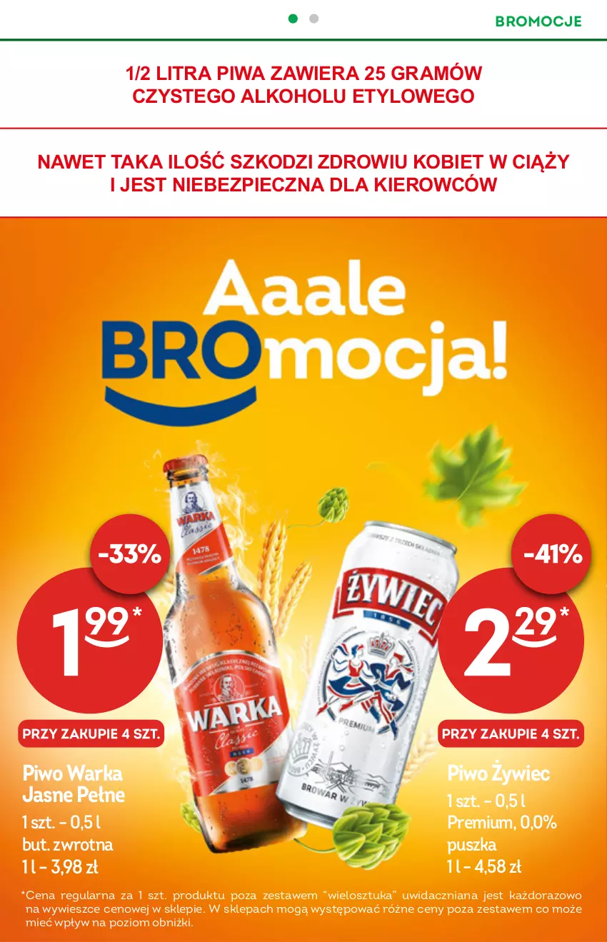 Gazetka promocyjna Żabka - ważna 01.09 do 07.09.2021 - strona 4 - produkty: Gra, Piec, Piwa, Piwo, Warka