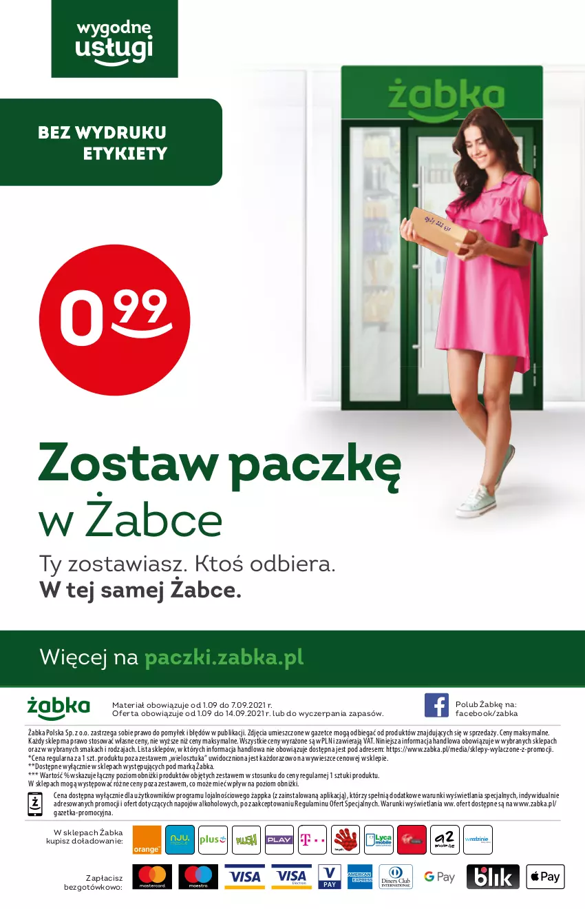 Gazetka promocyjna Żabka - ważna 01.09 do 07.09.2021 - strona 56 - produkty: Dres, Fa, Gra