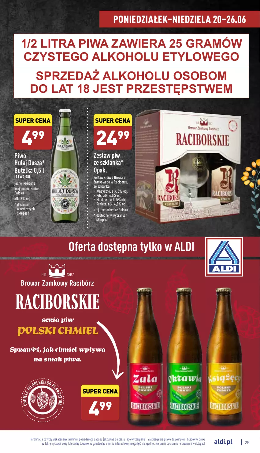 Gazetka promocyjna Aldi - Pełny katalog - ważna 20.06 do 26.06.2022 - strona 25 - produkty: Gra, Piwa, Piwo, Ser