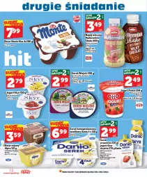 Gazetka promocyjna Topaz - Gazetka - Gazetka - ważna od 11.02 do 11.02.2026 - strona 12 - produkty: Serek wiejski, Top, Sok, Ser, Danone, Piątnica, Zott, Jogurt, Mlekovita, Serek homogenizowany, Serek, Napój mleczny, Danio, Deser, Wagi, Napój, Monte, Mleko