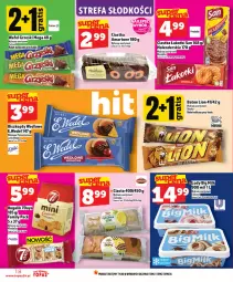 Gazetka promocyjna Topaz - Gazetka - Gazetka - ważna od 11.02 do 11.02.2026 - strona 18 - produkty: Ciastka, Top, Lion, Rogal, Baton, Biszkopty, Fa
