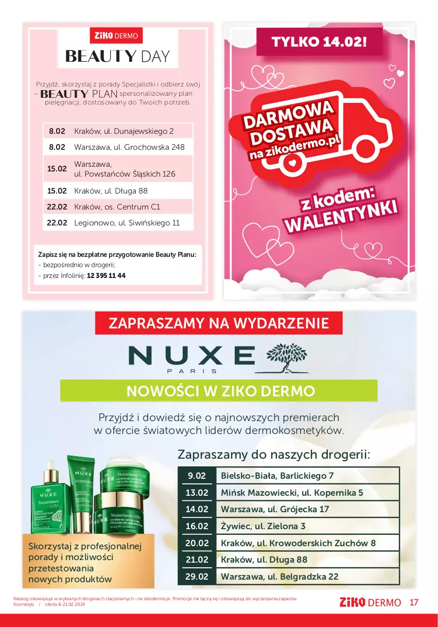 Gazetka promocyjna Ziko - Gazetka Ziko Dermo - ważna 08.02 do 21.02.2024 - strona 17 - produkty: Gra, Groch, LG, O nas, Por, Rum