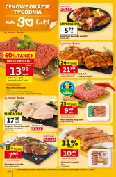 Gazetka promocyjna Auchan - Gazetka 30 Lat Hipermarket Auchan - Gazetka - ważna od 08.07 do 08.07.2026 - strona 14 - produkty: Kurczak, Mięso mielone, Grill, Mięso