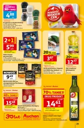 Gazetka promocyjna Auchan - Gazetka 30 Lat Hipermarket Auchan - Gazetka - ważna od 08.07 do 08.07.2026 - strona 25 - produkty: Mokra karma, Sól, Gin, Olej rzepakowy, Oliwa z oliwek, Felix, Olej
