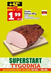 Gazetka promocyjna Topaz - Gazetka - Gazetka - ważna od 06.05 do 06.05.2026 - strona 5 - produkty: Sok, Sokołów, Szynka