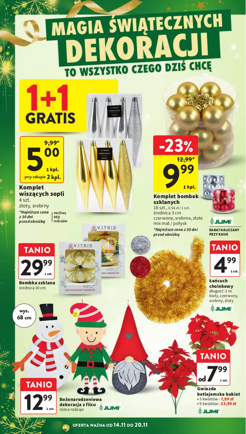 Gazetka promocyjna Intermarche - Gazetka Intermarche - ważna 14.11 do 20.11.2024 - strona 12 - produkty: Bukiet, Gwiazda, LANA