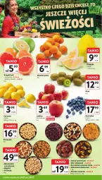 Gazetka promocyjna Intermarche - Gazetka Intermarche - Gazetka - ważna od 20.11 do 20.11.2024 - strona 16 - produkty: Gra, Borówka, Morela, Kiwi, Siatka, Pomelo, Mieszanka orzechowa