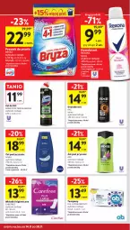 Gazetka promocyjna Intermarche - Gazetka Intermarche - Gazetka - ważna od 20.11 do 20.11.2024 - strona 38 - produkty: Domestos, Rexona, Dezodorant, Proszek do prania, Tampony, Carefree, Bryza, Wkładki, O.B., Nivea