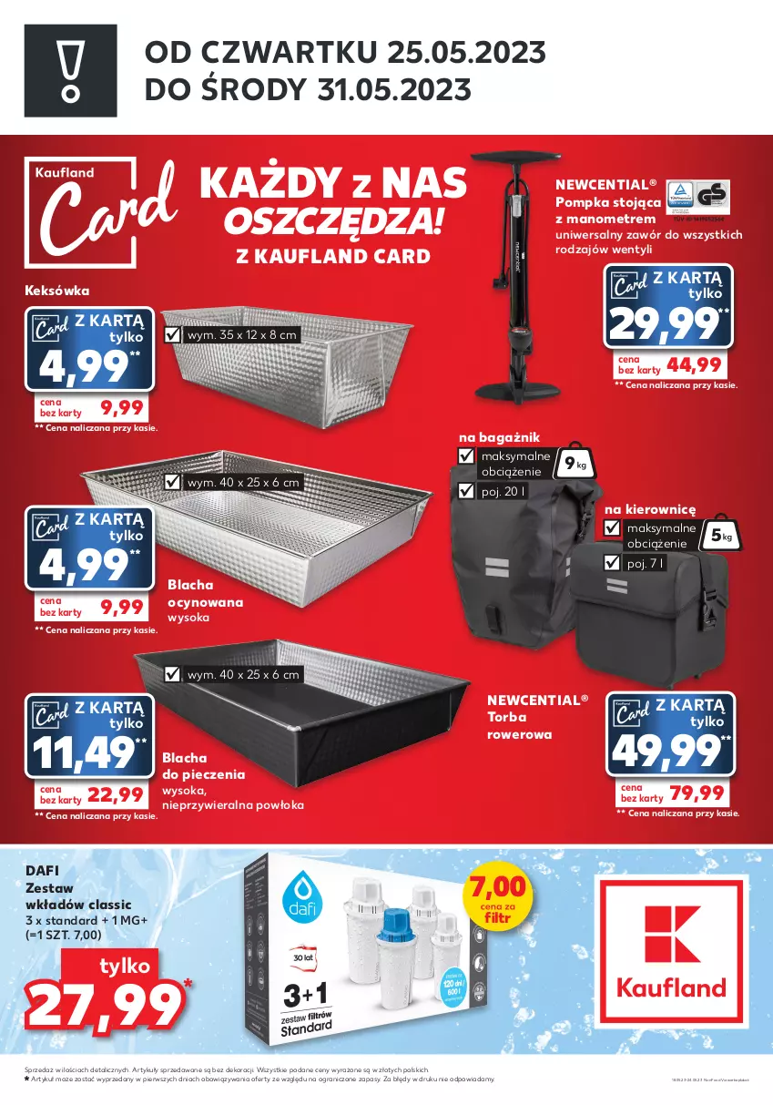 Gazetka promocyjna Kaufland - Zapowiedź oferty - ważna 18.05 do 24.05.2023 - strona 2 - produkty: Blacha do pieczenia, Gra, Keksówka, Piec, Pompka, Rower, Sok, Torba