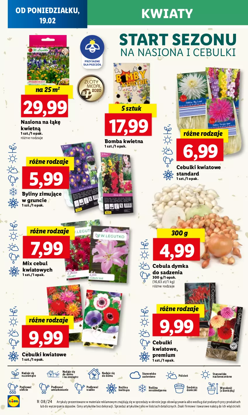 Gazetka promocyjna Lidl - GAZETKA - ważna 19.02 do 21.02.2024 - strona 54 - produkty: Cebula, Cień, O nas, Por, Sok