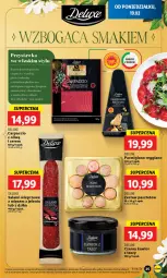 Gazetka promocyjna Lidl - GAZETKA - Gazetka - ważna od 21.02 do 21.02.2024 - strona 27 - produkty: Ser, Salami, Carpaccio, Pasztet, Kawior, Fa