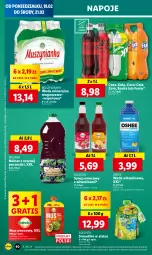 Gazetka promocyjna Lidl - GAZETKA - Gazetka - ważna od 21.02 do 21.02.2024 - strona 42 - produkty: Por, Mus, Gra, Coca-Cola, Napoje, Muszynianka, Smoothie, Syrop, Oshee, Fanta, Woda mineralna, Wosana, Woda, Sprite, Nektar, Magnez, Fa