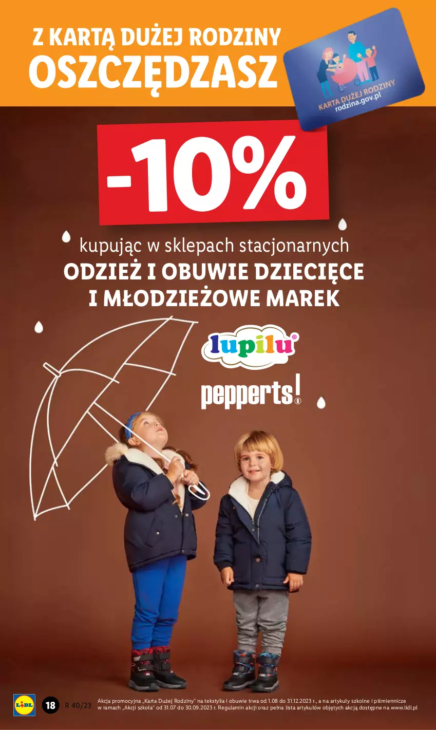 Gazetka promocyjna Lidl - GAZETKA - ważna 02.10 do 07.10.2023 - strona 24 - produkty: Dzieci, Obuwie, Rama