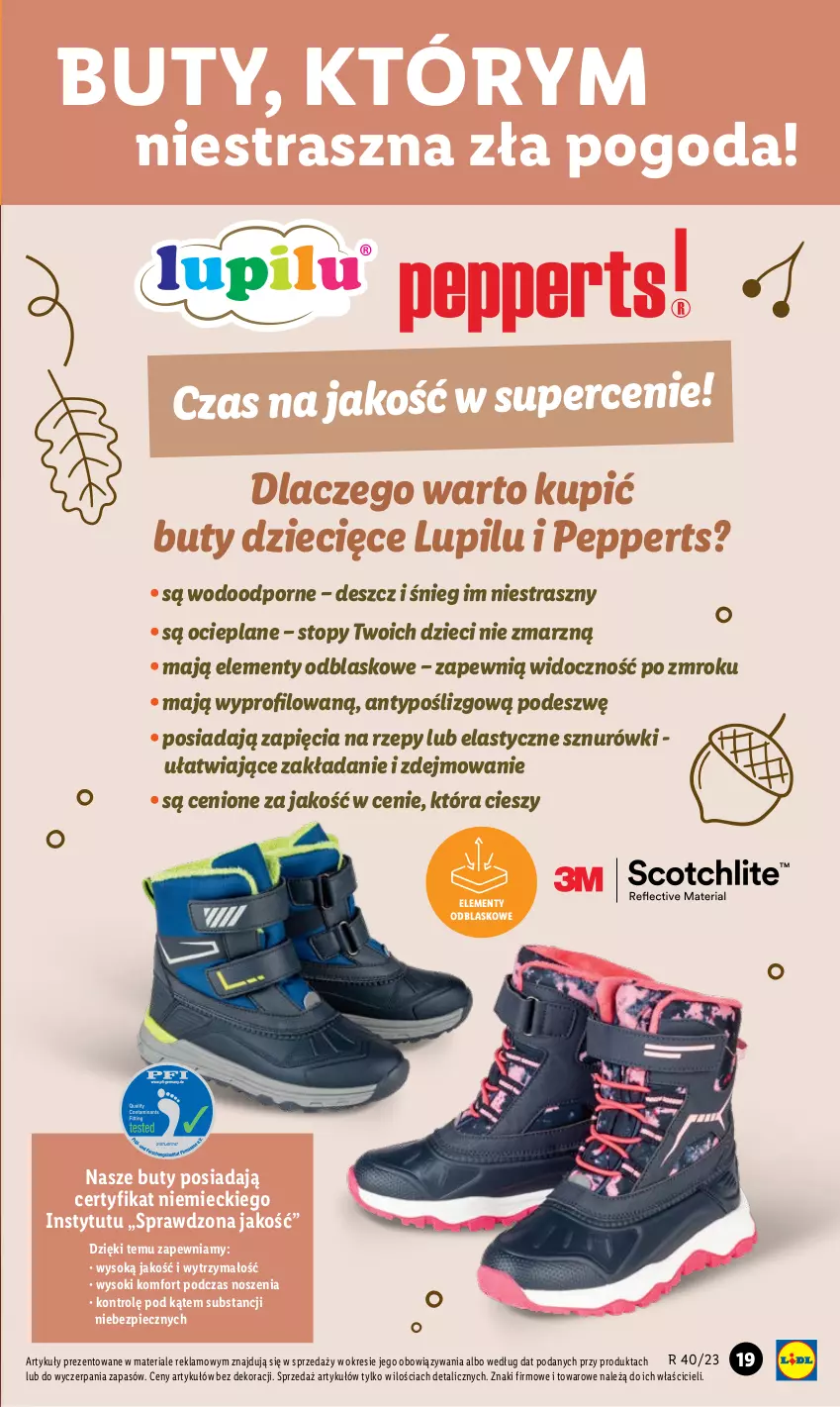 Gazetka promocyjna Lidl - GAZETKA - ważna 02.10 do 07.10.2023 - strona 25 - produkty: Buty, Dzieci, Piec, Por, Sok, Top