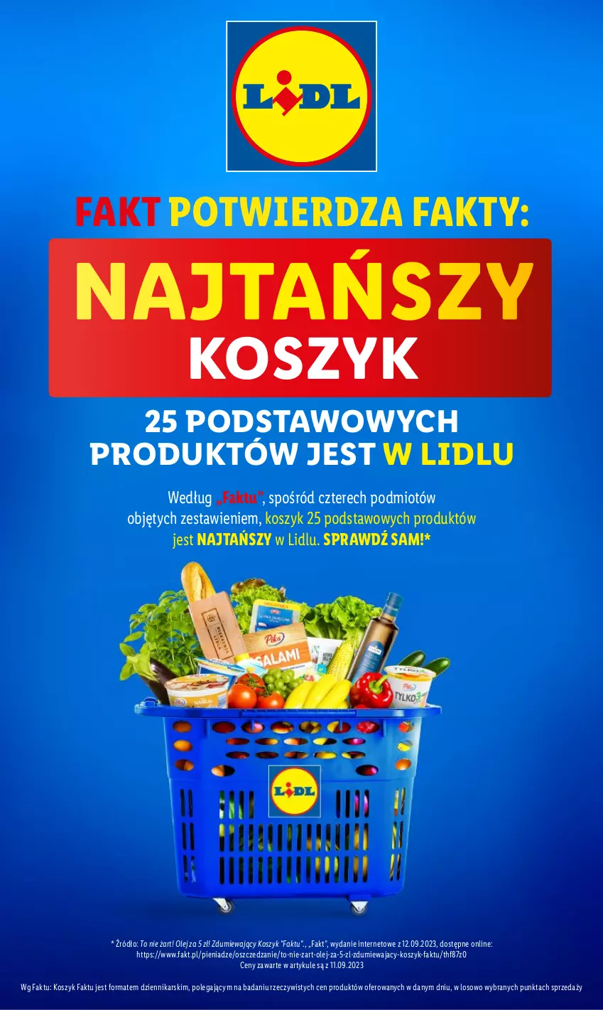 Gazetka promocyjna Lidl - GAZETKA - ważna 02.10 do 07.10.2023 - strona 3 - produkty: Fa, Kosz, Olej