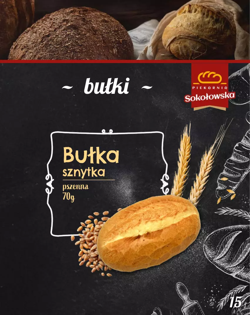 Gazetka promocyjna Topaz - Gazetka - ważna 01.02 do 31.12.2026 - strona 15 - produkty: Bułka
