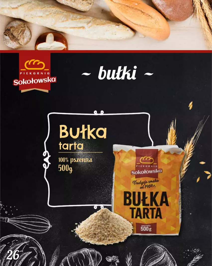 Gazetka promocyjna Topaz - Gazetka - ważna 01.02 do 31.12.2026 - strona 26 - produkty: Bułka, Bułka tarta, Tarta