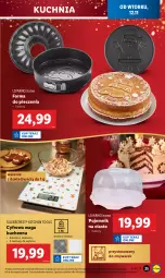 Gazetka promocyjna Lidl - GAZETKA - Gazetka - ważna od 16.11 do 16.11.2024 - strona 27 - produkty: Piec, Silvercrest, Ivar, Kuchnia, Pojemnik, Forma do pieczenia, Pojemnik na ciasto, Bateria, Waga