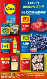 Gazetka promocyjna Lidl - GAZETKA - Gazetka - ważna od 17.07 do 17.07.2024 - strona 1 - produkty: Kurczak, Ser, Gra, Finish, Kawa, Wazon, Pilos, Olej słonecznikowy, Gouda, Olej, Nektar