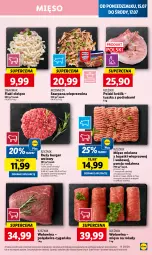 Gazetka promocyjna Lidl - GAZETKA - Gazetka - ważna od 17.07 do 17.07.2024 - strona 21 - produkty: Polędwica, Mięso mielone, Mięso mielone z łopatki wieprzowej, Por, Królik, Wieprzowina, Tusz, Burger, Wołowina, Flaki, Mięso