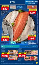 Gazetka promocyjna Lidl - GAZETKA - Gazetka - ważna od 17.07 do 17.07.2024 - strona 25 - produkty: Sałatka, Sos, Por, Rio Mare, Sałat, Pstrąg, Tuńczyk, Dorsz, Pstrąg łososiowy