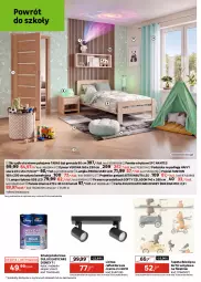 Gazetka promocyjna Leroy Merlin - Gazetka Leroy Merlin - Gazetka - ważna od 08.09 do 08.09.2026 - strona 14 - produkty: Plafon, Tapeta, Emulsja, Ser, Pościel, Skrzydło drzwiowe, Biurko, Tera, Zasłona, Panda, Disney, Plafon LED, Firana, Dzieci, Reflektor, Siedzisko, Drzwi, Poduszka, Lampa, Lampa stołowa, Dulux, Dywan, Listwa, Fa