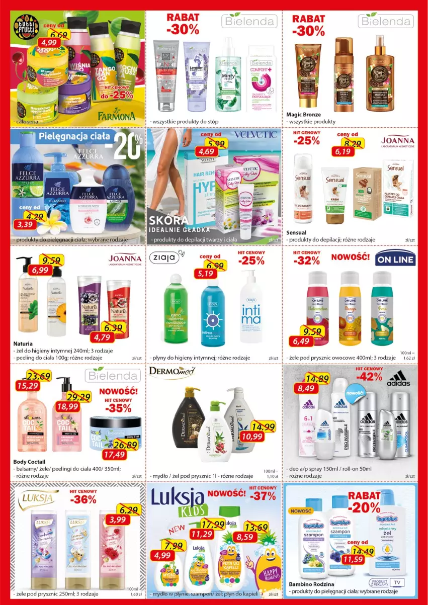 Gazetka promocyjna Kosmyk - Gazetka - ważna 09.05 do 31.05.2022 - strona 2 - produkty: Body, Gala, Mydło, Peeling