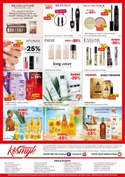 Gazetka promocyjna Kosmyk - Gazetka - Gazetka - ważna od 31.05 do 31.05.2022 - strona 6 - produkty: Woda perfumowana, Emulsja, Top, Puf, Gra, Eveline, Perfum, NeoNail, Tera, Tusz, PAESE, Dres, Paco Rabanne, Lion, Puder, Max Factor, Paletka cieni, Szampon, Bourjois, Odżywka, Woda, Podkład, Lakier, Fa