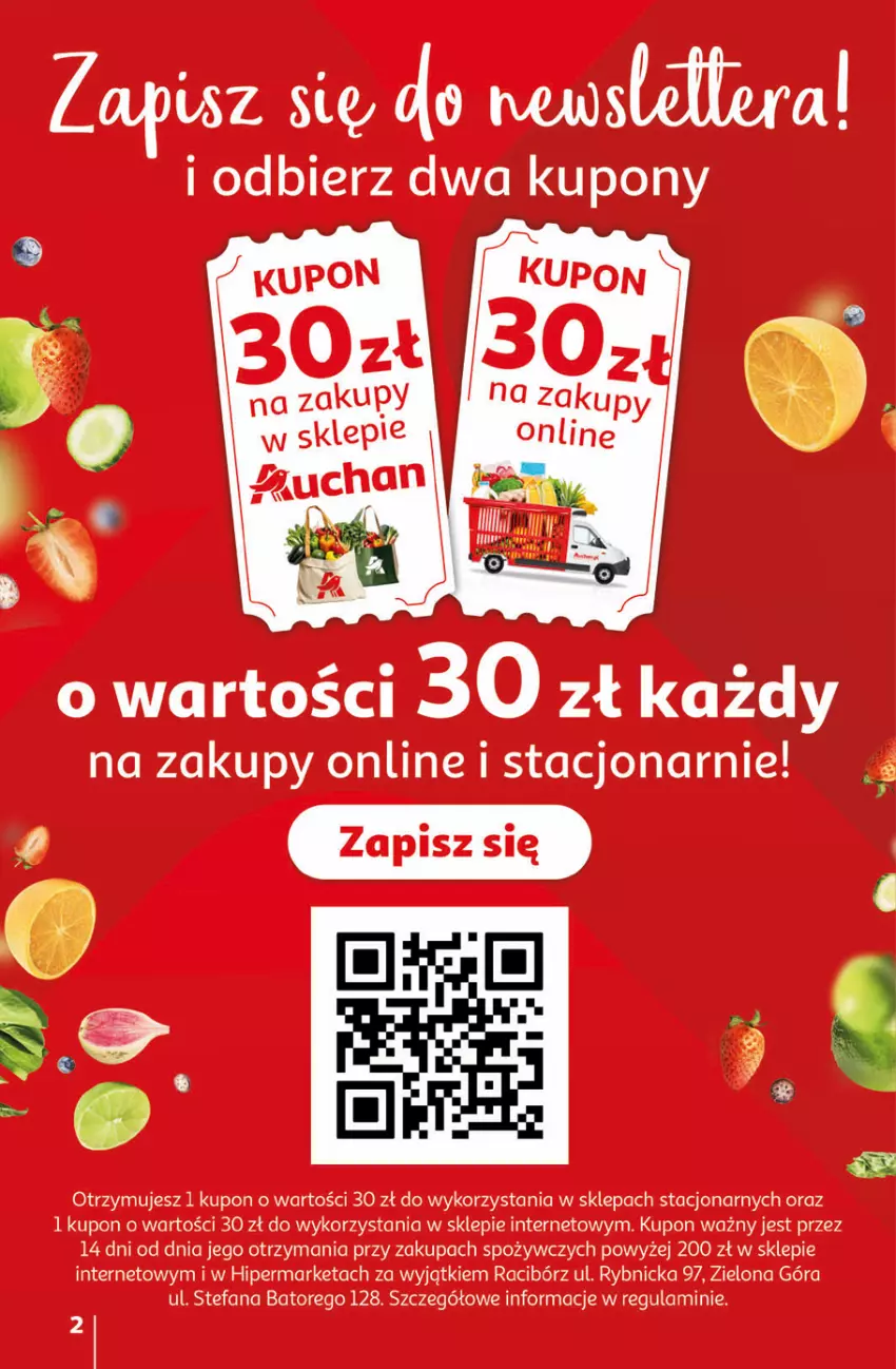 Gazetka promocyjna Auchan - Gazetka Świat Pełen Smaku Hipermarket Auchan - ważna 01.02 do 07.02.2024 - strona 2 - produkty: Fa