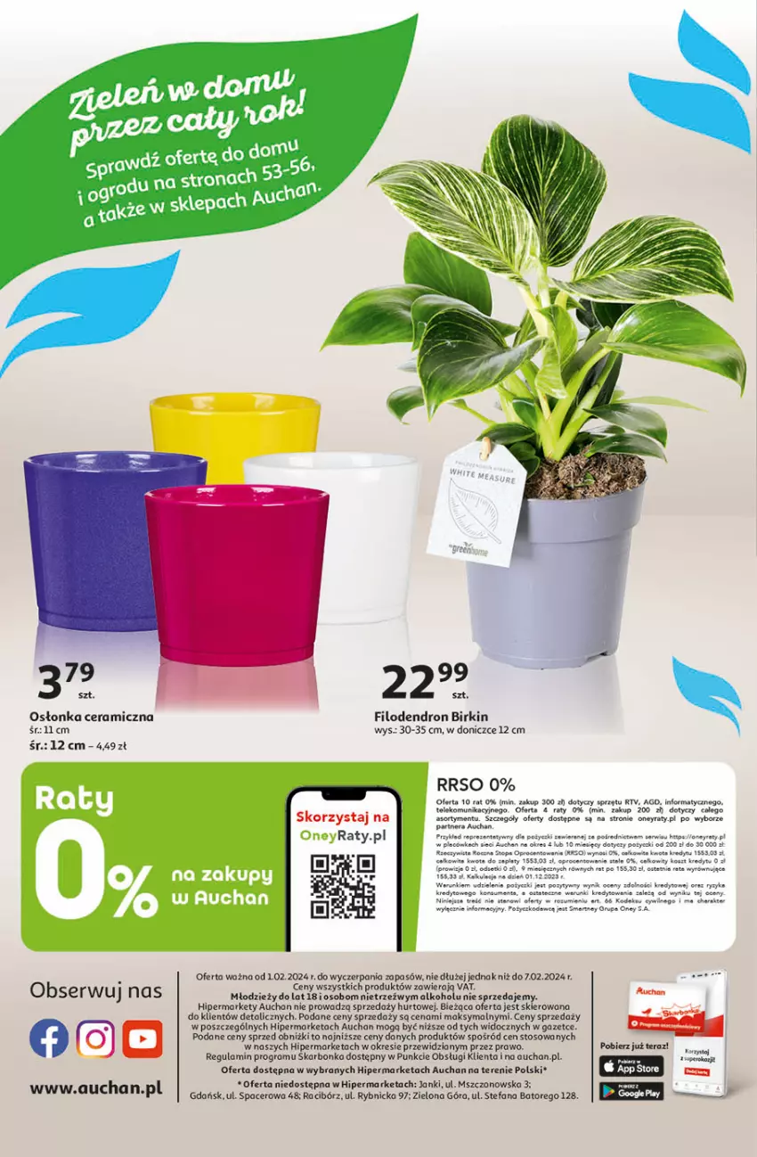 Gazetka promocyjna Auchan - Gazetka Świat Pełen Smaku Hipermarket Auchan - ważna 01.02 do 07.02.2024 - strona 56 - produkty: Acer, Dron, Fa, Gra, Kosz, Osłonka, Rum, Ser, Tera, Top