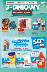 Gazetka promocyjna Auchan - Gazetka Świat Pełen Smaku Hipermarket Auchan - Gazetka - ważna od 07.02 do 07.02.2024 - strona 11 - produkty: Lubella, Gulasz wołowy, Cukier, Bell, Stół, Cukierki czekoladowe, Kosz, Bella, Kabanos, Cukierki, Kokos