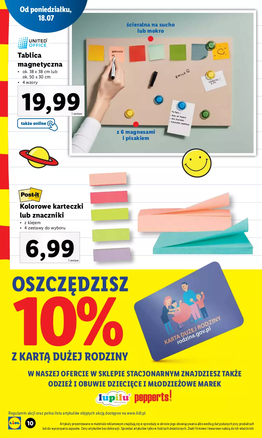 Gazetka promocyjna Lidl - KATALOG POWRÓT DO SZKOŁY - ważna 25.07 do 27.08.2022 - strona 10 - produkty: Dzieci, Klej, Obuwie