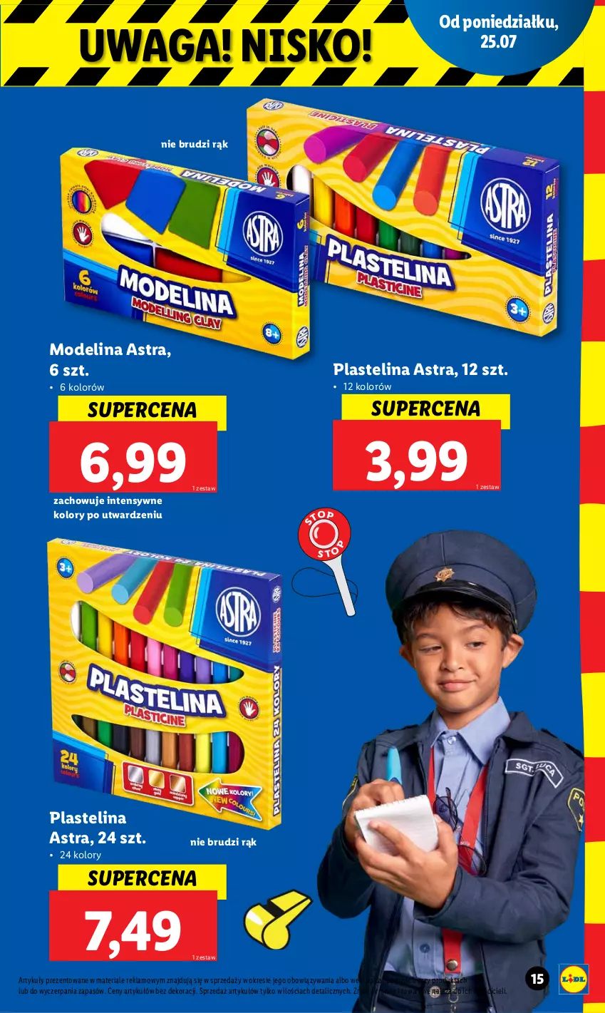 Gazetka promocyjna Lidl - KATALOG POWRÓT DO SZKOŁY - ważna 25.07 do 27.08.2022 - strona 15 - produkty: Plastelina, Top, Waga