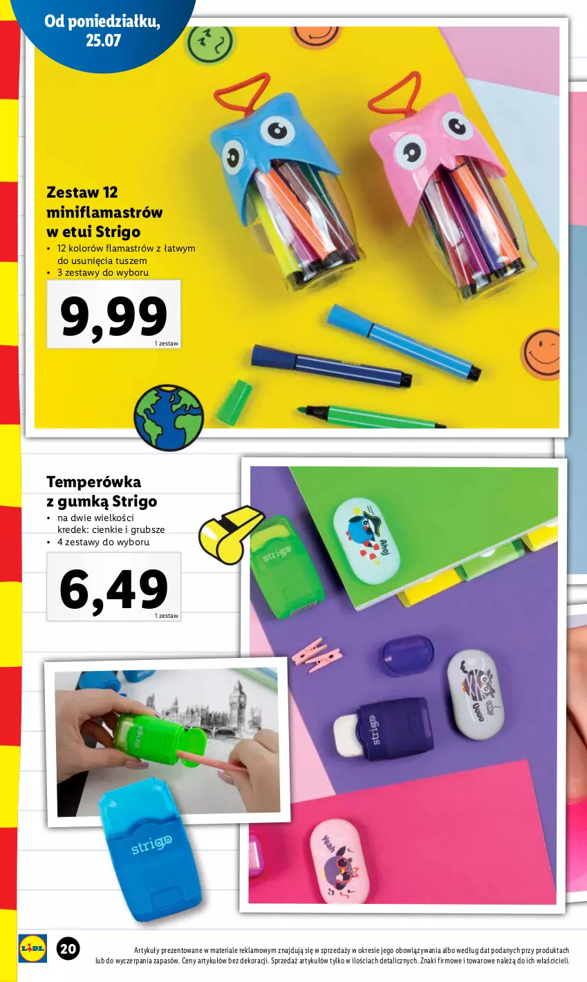 Gazetka promocyjna Lidl - KATALOG POWRÓT DO SZKOŁY - ważna 25.07 do 27.08.2022 - strona 20 - produkty: Tusz