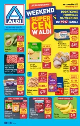 Gazetka promocyjna Aldi - Oferta weekendowa - Gazetka - ważna od 08.11 do 08.11.2025 - strona 1 - produkty: Pistacje, Banany, Mięso mielone, Mięso mielone z łopatki wieprzowej, Ser, Gra, Papier, Kawa ziarnista, Mięsne specjały, Kawa, Papier toaletowy, Ręcznik, Rogal, Miód, Lavazza, Gouda, Masło, Mięso