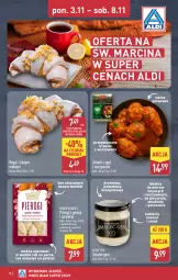 Gazetka promocyjna Aldi - Oferta weekendowa - Gazetka - ważna od 08.11 do 08.11.2025 - strona 10 - produkty: Piec, Pierogi, Warzywa, Top, Sos, Ser, Smalec, Rogal