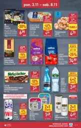 Gazetka promocyjna Aldi - Oferta weekendowa - Gazetka - ważna od 08.11 do 08.11.2025 - strona 3 - produkty: Piwa, Piwo, Kurczak, Pistacje, Ser, Gra, Kawa ziarnista, Dallmayr, Kawa mielona, Kawa, LANA, Golden Seafood, Czekolada, Lavazza, Deser, Woda, Olej, Wkład olejowy, Fa
