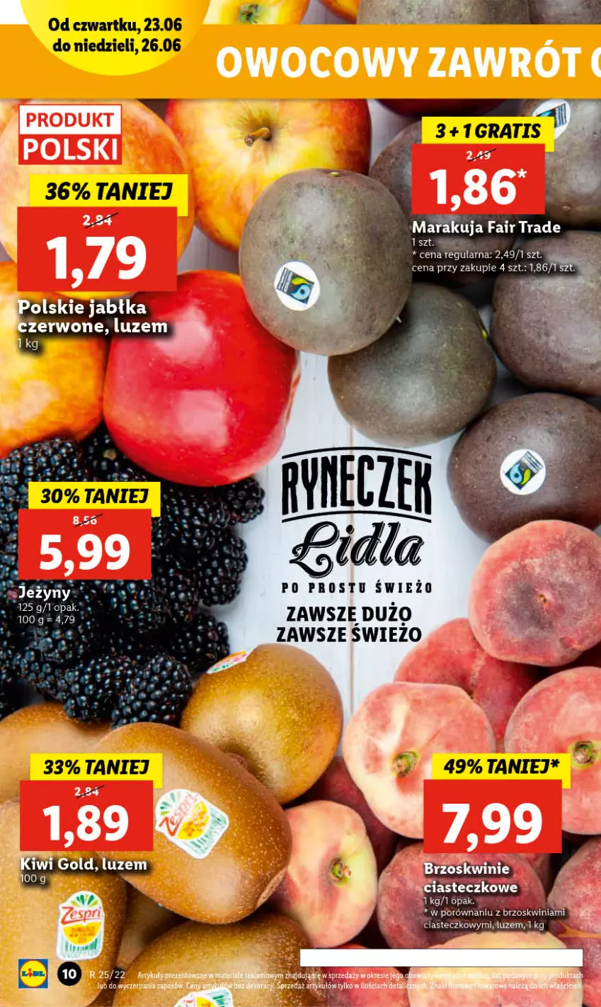 Gazetka promocyjna Lidl - GAZETKA - ważna 23.06 do 26.06.2022 - strona 10 - produkty: Fa