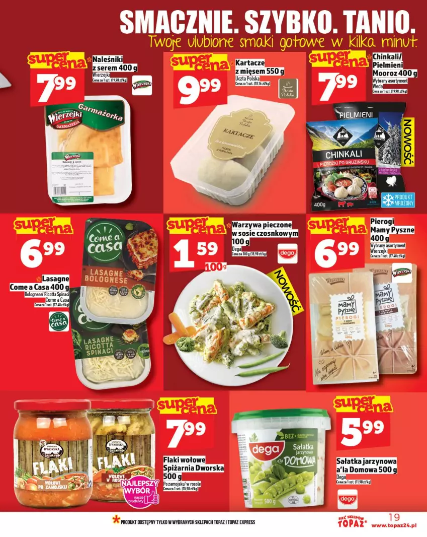 Gazetka promocyjna Topaz - Gazetka - ważna 16.10 do 12.10.2025 - strona 19 - produkty: Ser, Top