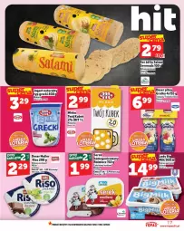 Gazetka promocyjna Topaz - Gazetka - Gazetka - ważna od 12.10 do 12.10.2025 - strona 17 - produkty: Jogurt naturalny, Top, Ser, Gra, Danone, Jogurt, Mlekovita, Rolmlecz, Lody, Vita C, Kubek, Deser, Mleko