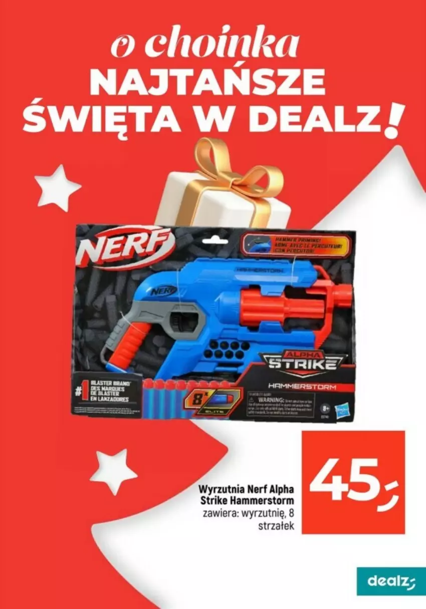 Gazetka promocyjna Dealz - ważna 27.11 do 29.11.2023 - strona 5 - produkty: Nerf, Wyrzutnia