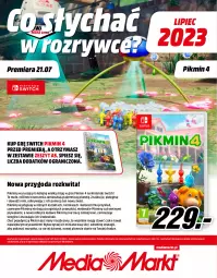 Gazetka promocyjna Media Markt - Gazetka Media Markt - Gazetka - ważna od 31.07 do 31.07.2023 - strona 1 - produkty: Piec, Nintendo Switch, Gra, Olej